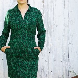 1980's Zip Front Long Sleeves